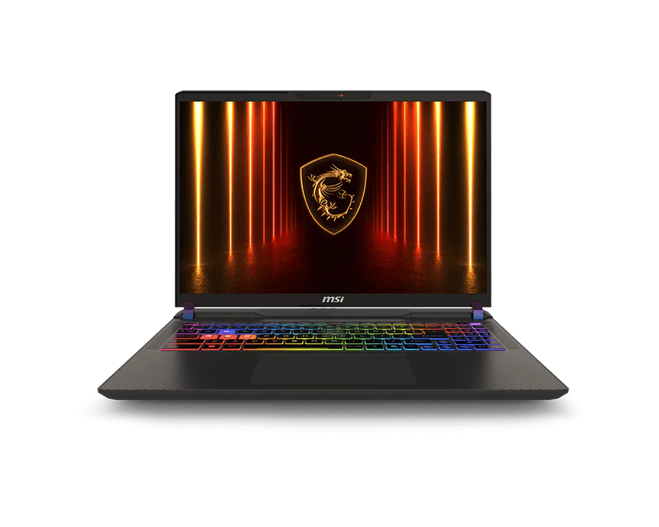 NOTEBOOK MSI VECTOR 16 HX AI A2XW, ULTRA 9 275HX, RAM 32GB DDR5, SSD 1TB SSD, NVIDIA GEFORCE  RTX 5070TI 12GB GDDR7, DISPLAY 16.0 QHD+ 240HZ IPS, TASTIERA RGB, WIFI 7, WINDOWS 11 HOME, PN:A2XWHG-427IT