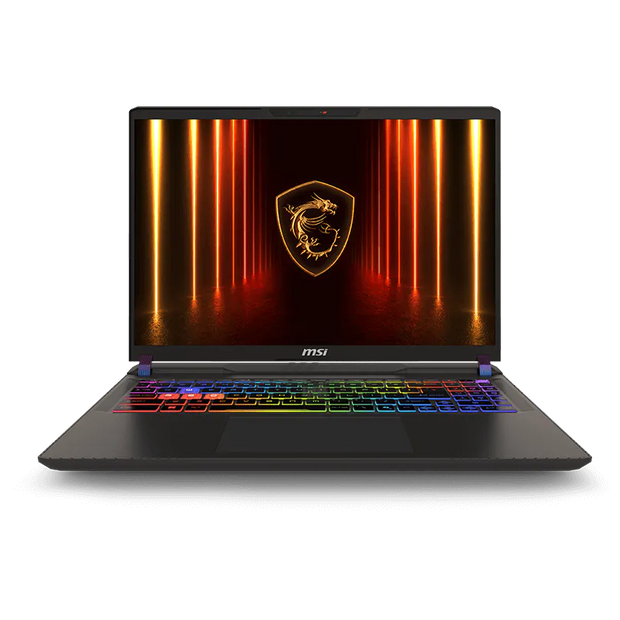 NOTEBOOK MSI VECTOR 16 HX AI A2XW, ULTRA 9 275HX, RAM 32GB DDR5, SSD 1TB SSD, NVIDIA GEFORCE  RTX 5070TI 12GB GDDR7, DISPLAY 16.0 QHD+ 240HZ IPS, TASTIERA RGB, WIFI 7, WINDOWS 11 HOME, PN:A2XWHG-427IT