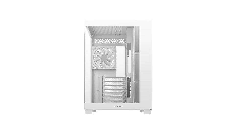 CASE PC GAMING CG530 BIANCO 2 PANNELLI VETRO E 7 FAN ARGB DEEPCOOL