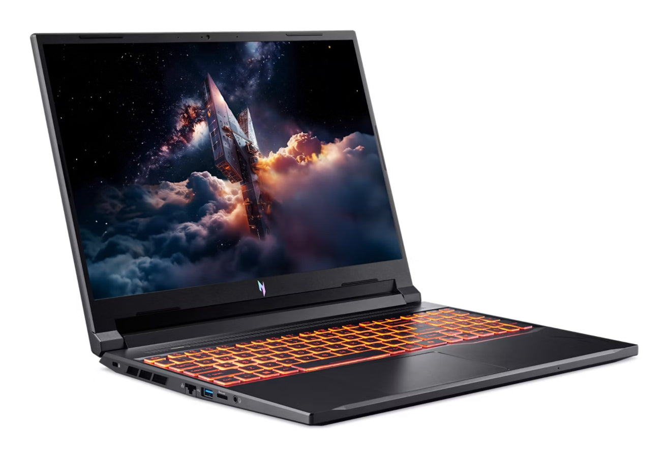 NOTEBOOK ACER NITRO V 16 AI AMD RYZEN 7 260, 16GB RAM DDR5, 1TB SSD, RTX 5060 8GB GDDR7, 16.0 FHD IPS 180HZ,TASTIERA RETROILLUMINATA,WINDOWS 11 HOME PN:NH.QYXET.002