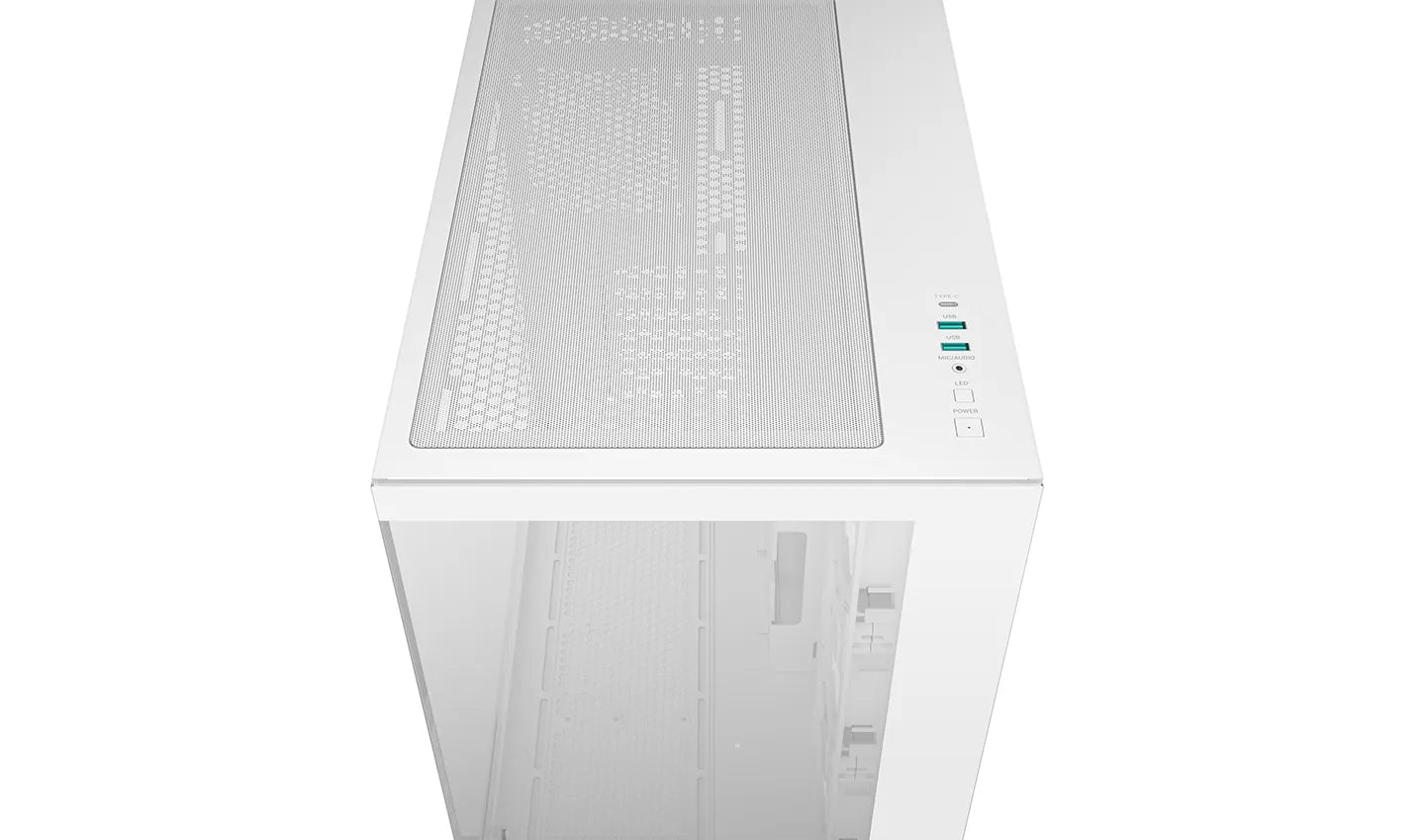 CASE PC GAMING CG530 BIANCO 2 PANNELLI VETRO E 7 FAN ARGB DEEPCOOL