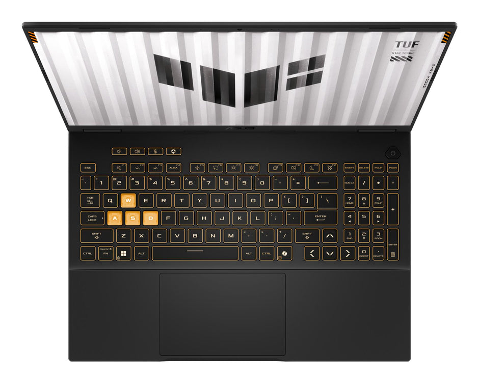 NOTEBOOK ASUS TUF GAMING F16 INTEL I7-14650HX 16GB RAM DDR5 512GB SSD RTX 5050 8GB 16.0 165HZ WUXGA IPS WI-FI 6E W11 HOME PN:FX608JHR-RV002W