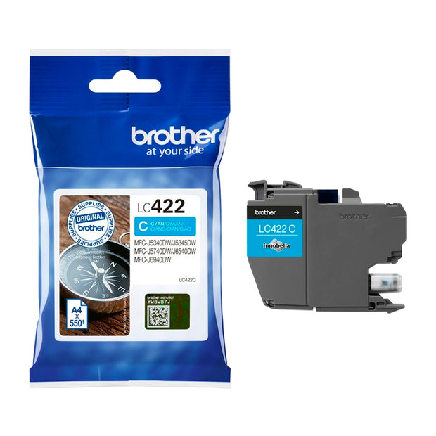 CART. LC-422 CYANO BROTHER REMAN.