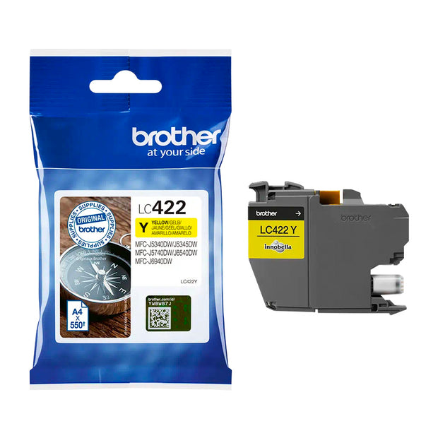 CART. LC-422 YELLOW BROTHER REMAN.
