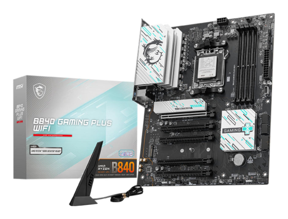 MOTHERBOARD MSI SK-AM5 B840 GAMING PLUS WIFI