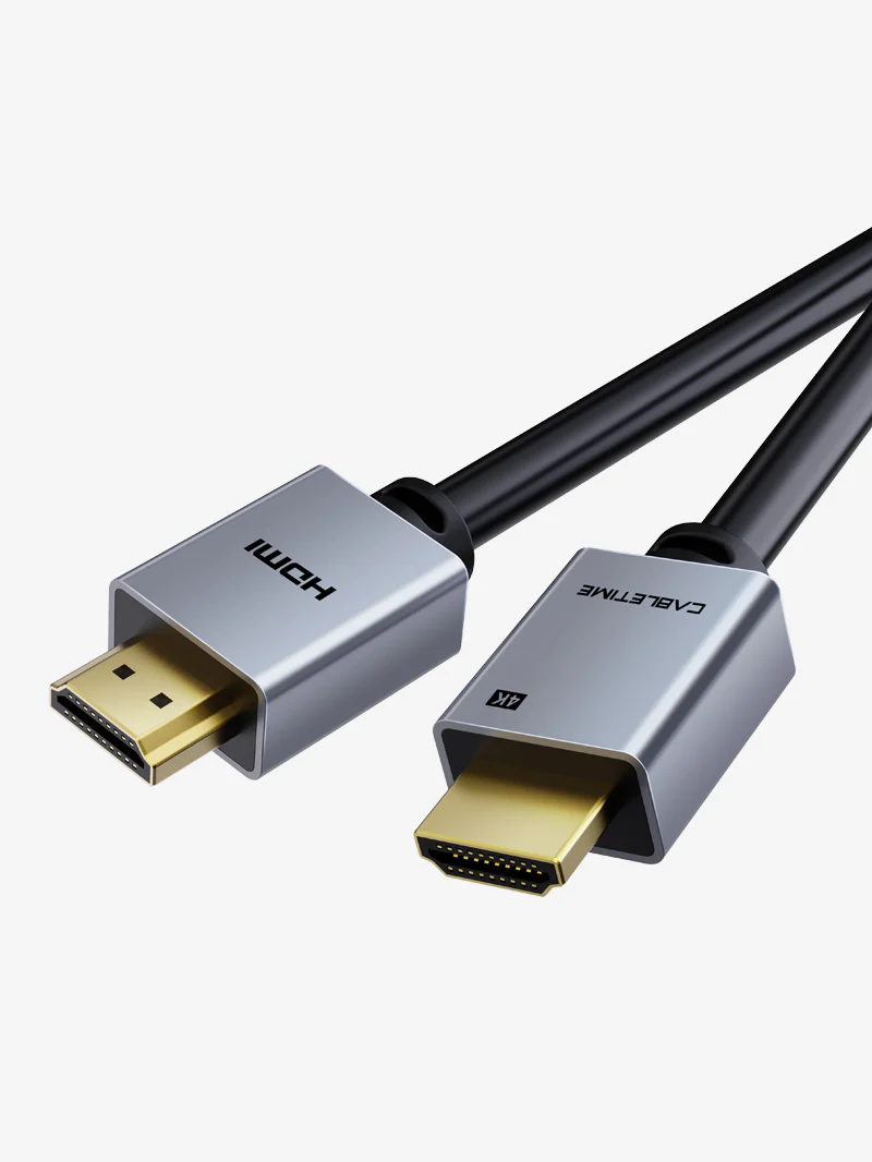 CAVO HDMI 2.0 3MT 4K/60HZ GOLD PLATED SPACE GRAY CABLETIME