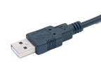 ADATTATORE USB DA USB-A A SERIALE  M/M 1.5MT EQUIP 133391