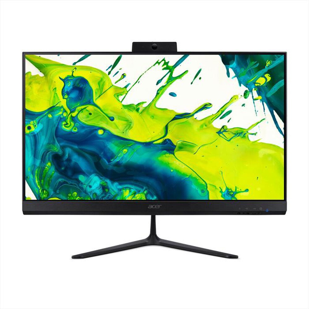PC ACER ALLINONE INTEL CORE 5 120U RAM 8GB SSD 512GB 23.8  FULLHD W11 HOME BLACK PN:DQ.BRRET.003