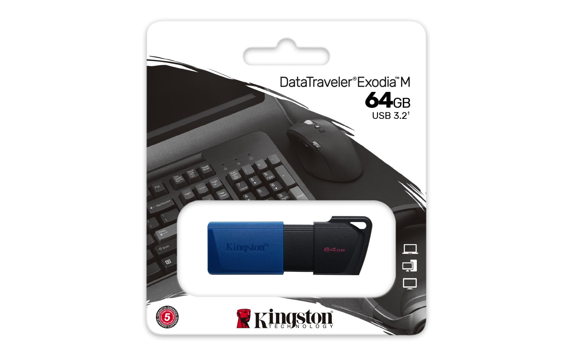 PEN DRIVE KINGSTON 64GB USB 3.2 DTXM/64GB
