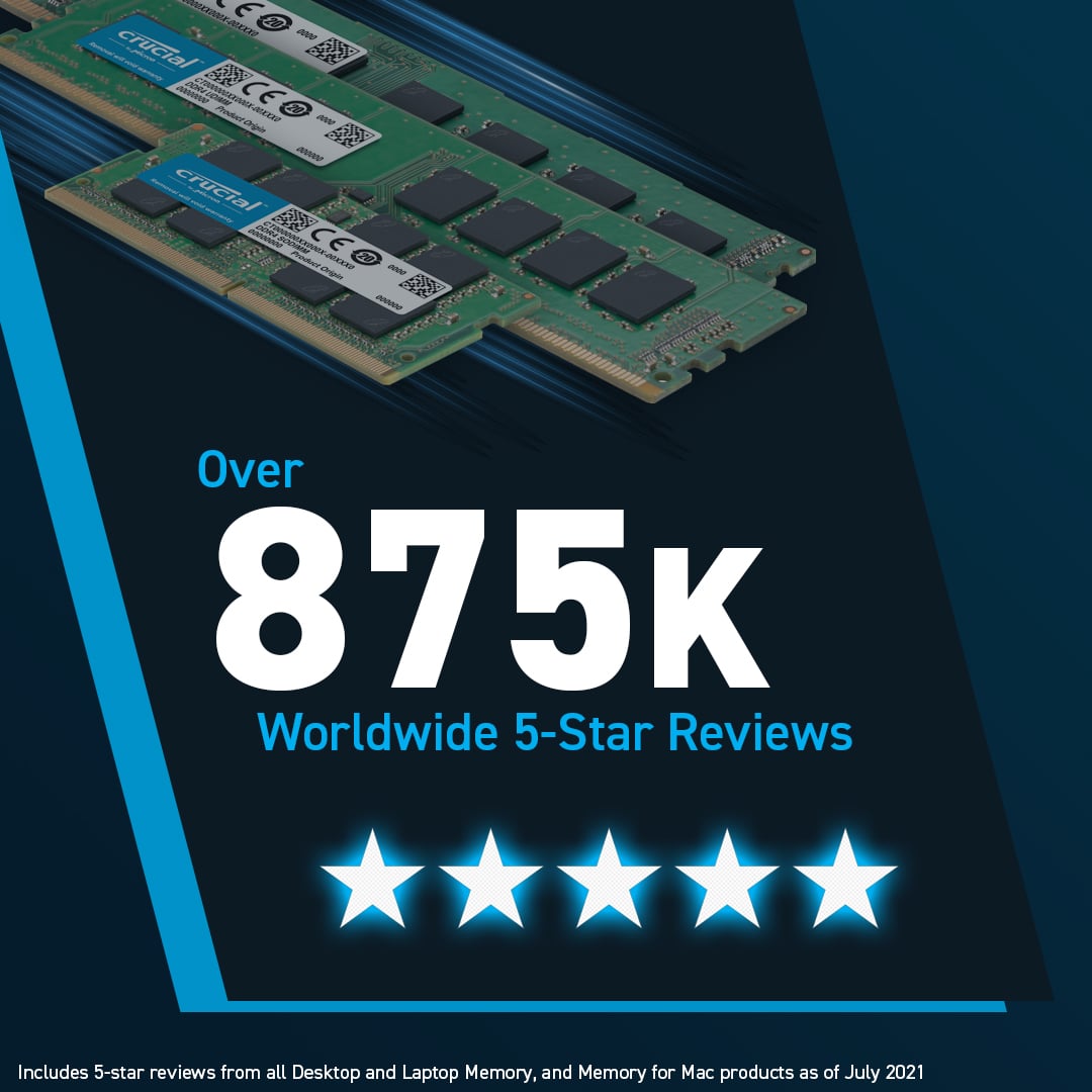 SO-DIMM DDR5 16GB 5600 CRUCIAL CT16G56C46S5