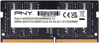 SO-DIMM DDR4 16GB 3200MHZ PNY PN:MN16GSD43200-TB