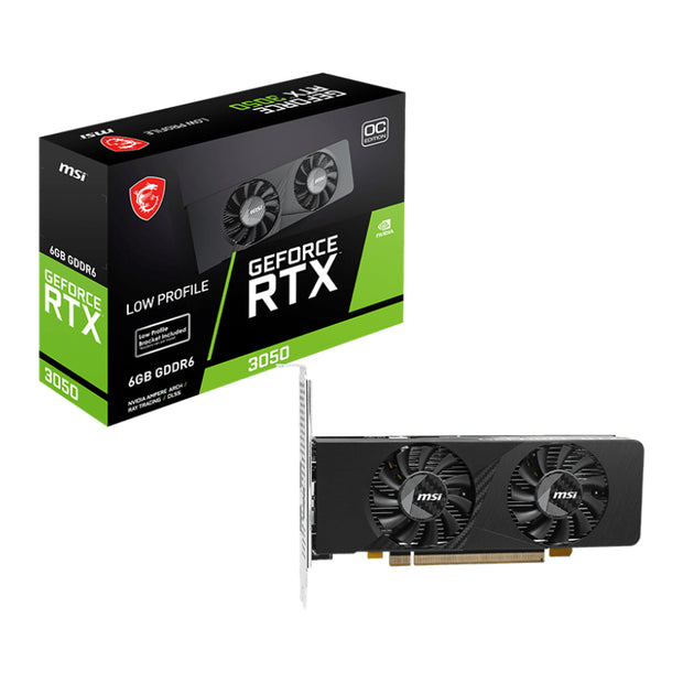 SCHEDA VIDEO MSI RTX 3050 6GB LOW PROFILE OC