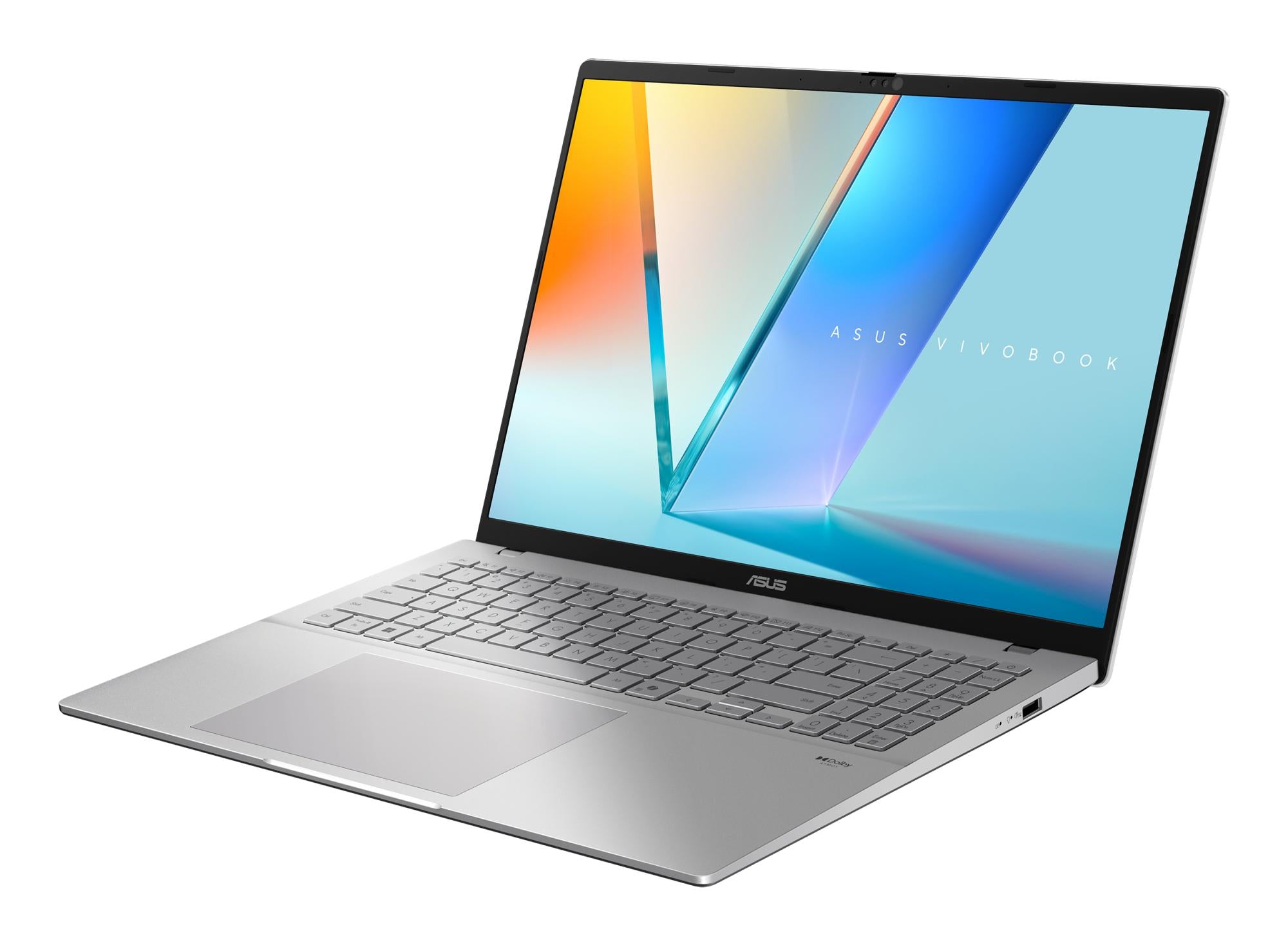 NOTEBOOK ASUS VIVOBOOK S16, CPU ULTRA 7 355, 16GB RAM, 512GB SSD, 16.0 OLED, WINDOWS 11 HOME COPILOT+ PC, SILVER, 3 ANNI GARANZIA PN:S3607AA-SH015W