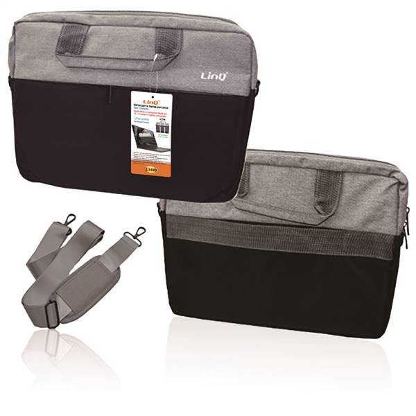 BORSA PER NOTEBOOK DA 13/14 POLLICI GRIGIO/BLUE PN:L1440 LINQ