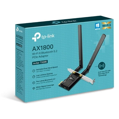 SK RETE WIFI + BLUETOOTH PCI-EXPRESS ARCHER TX20E AX1800 TP-LINK