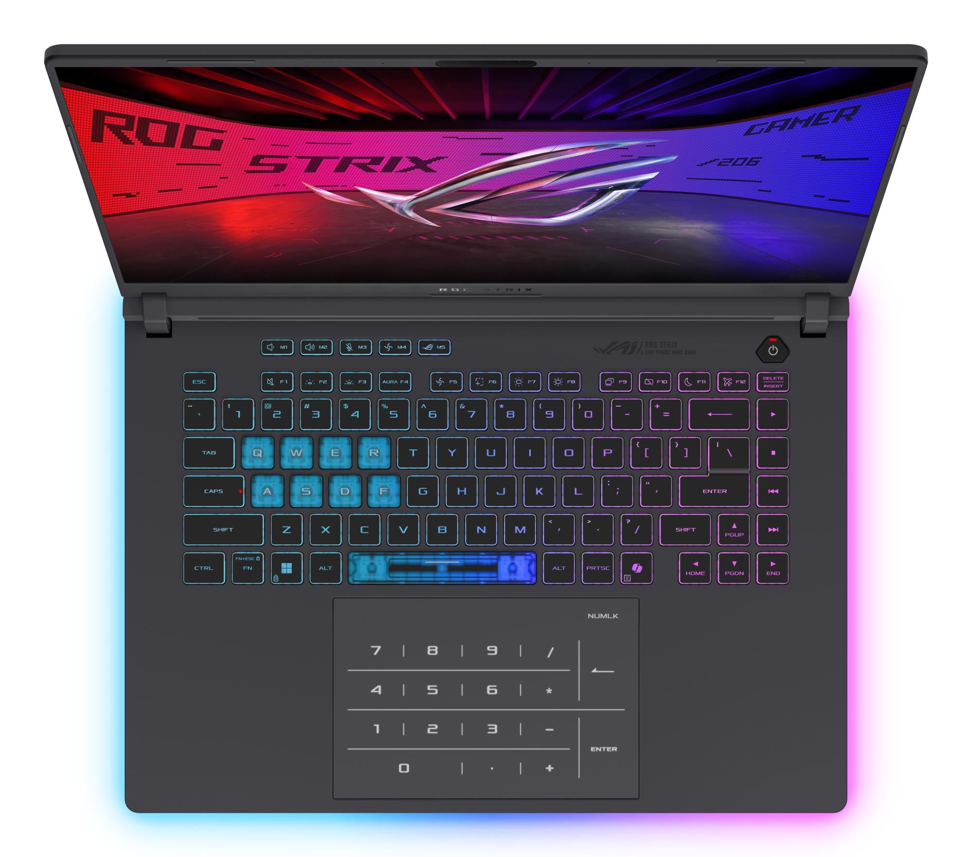 NOTEBOOK ASUS ROG STRIX G16 ULTRA 9 290HX PLUS 16GB RAM DDR5 1TB SSD GEFORCE 5060 8GB GDDR7 DISPLAY 16.0 WQXGA IPS 2.5K 300HZ WINDOWS 11 HOME PN:G615LM-TS321W
