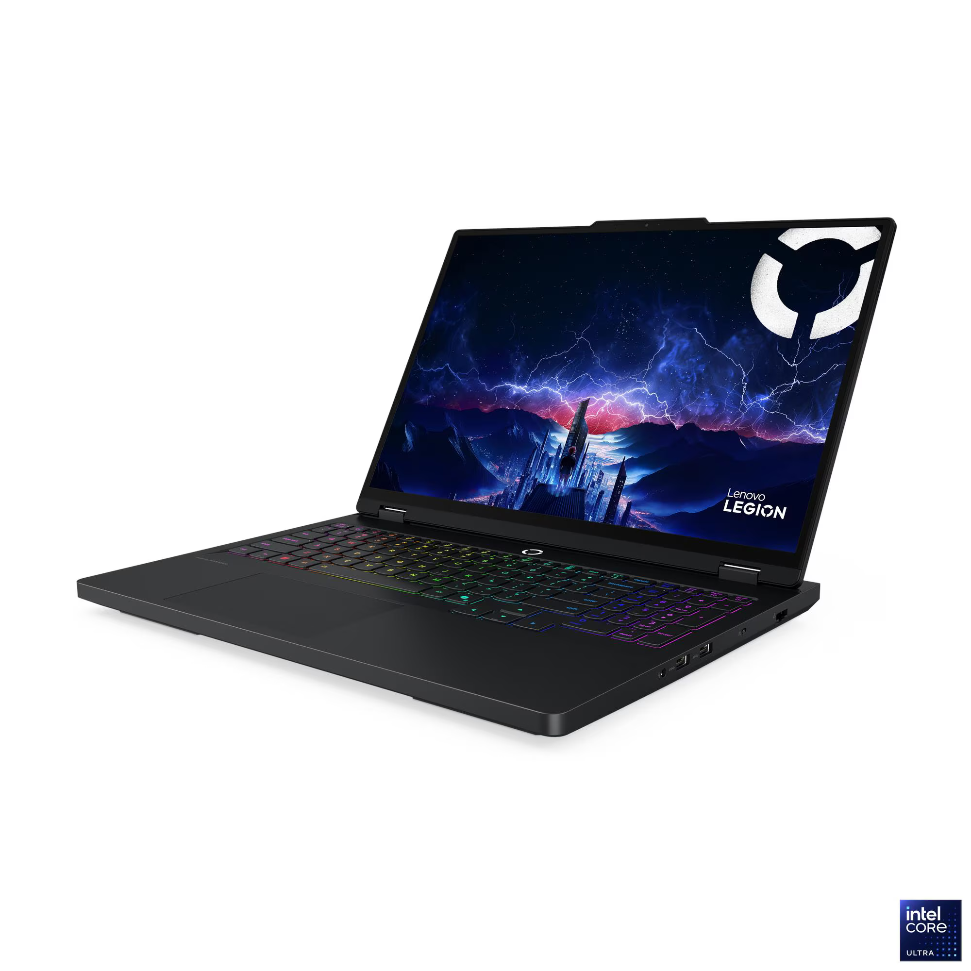 NOTEBOOK LENOVO LEGION PRO 5 ULTRA 7 255HX, 32GB RAM, 1TB SSD, 16.0 WQXGA OLED 165HZ, RTX 5060 8GB, ECLIPSE BLACK, WIFI 7, TASTIERA RGB, WINDOWS 11 HOME  PN:83F3004TIX