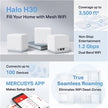ROUTER MESH WIFI AC1200 TRIO PACK HALO H30 MERCUSYS