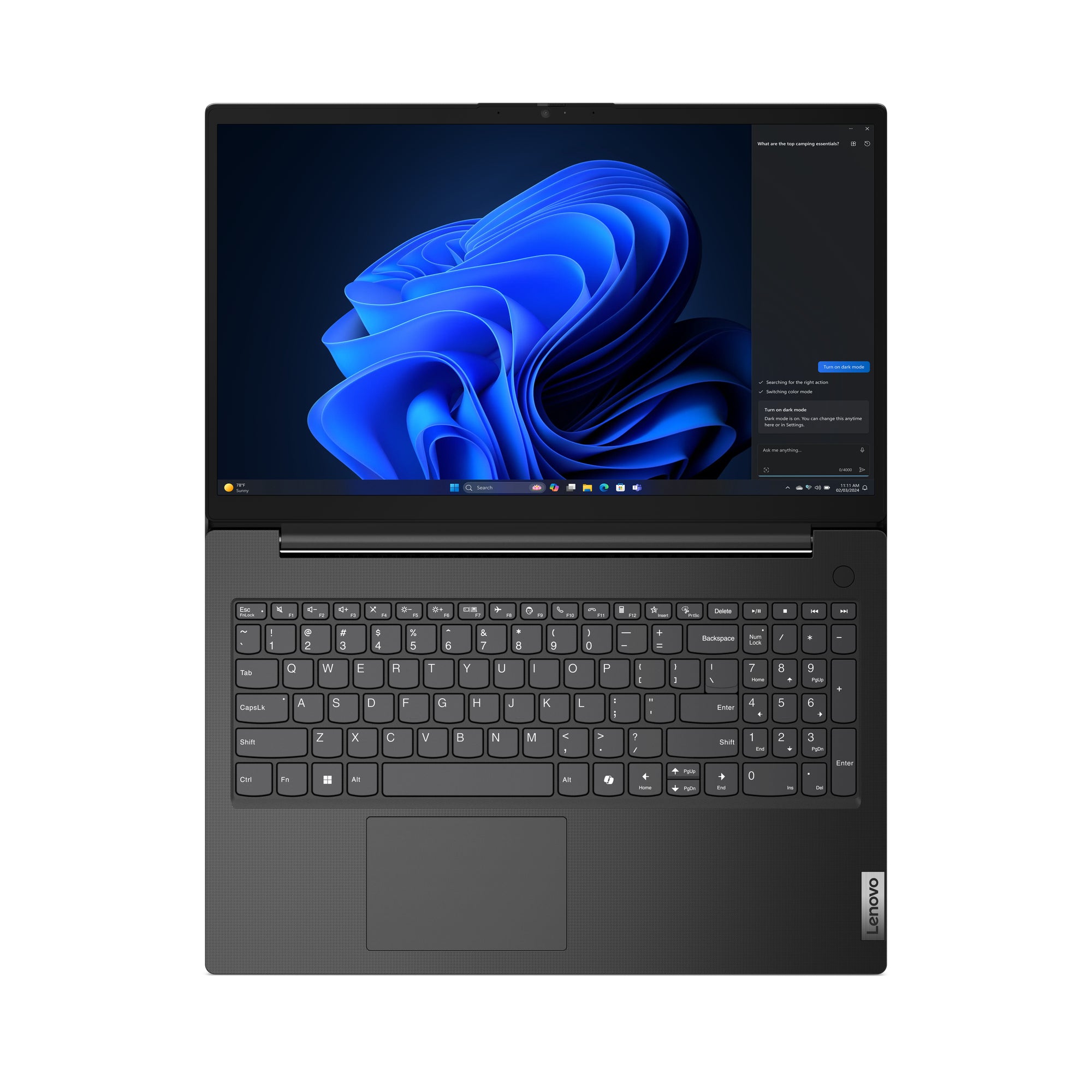 NOTEBOOK LENOVO I3-1315U 8GB RAM 512GB SSD 15.6 FULL HD FREEDOS + EST.GARANZIA 2 ANNI PN:83HF00FMIX