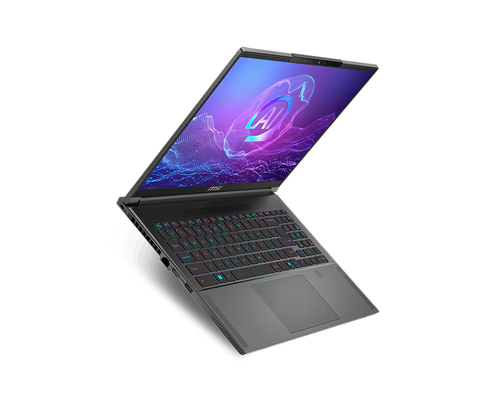 NOTEBOOK MSI CREATOR A16 AI+, CPU RYZEN AI 9 H 365, 32GB RAM, 1TB SSD, RTX 4050 6GB GDDR6, 16.0 OLED QHD+ 240HZ, WIFI 7, TASTIERA RGB, FREEDOS PN:A3HVEG-289XIT