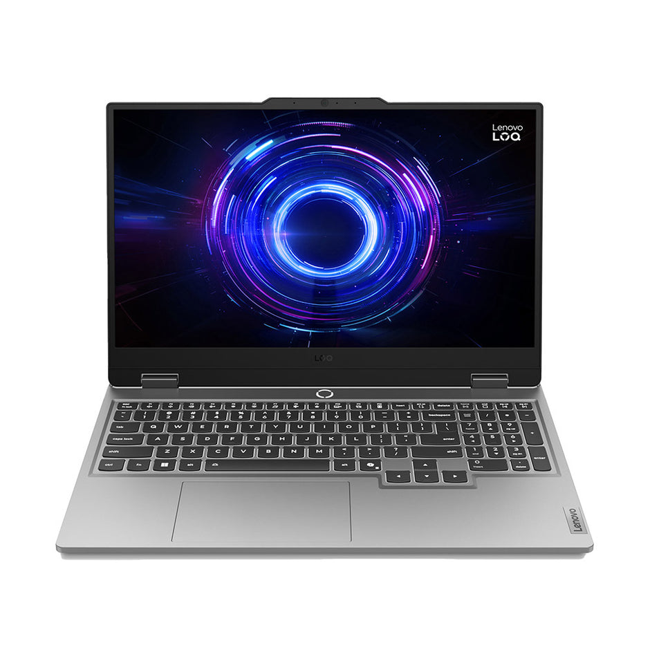 NOTEBOOK LENOVO LOQ I7-14700HX, 32GB RAM, 1TB SSD, 15.6 IPS 144HZ FULL HD, RTX 5060 8GB, LUNA GRAY, TASTIERA RGB, FREEDOS  PN:83JE00TRIX