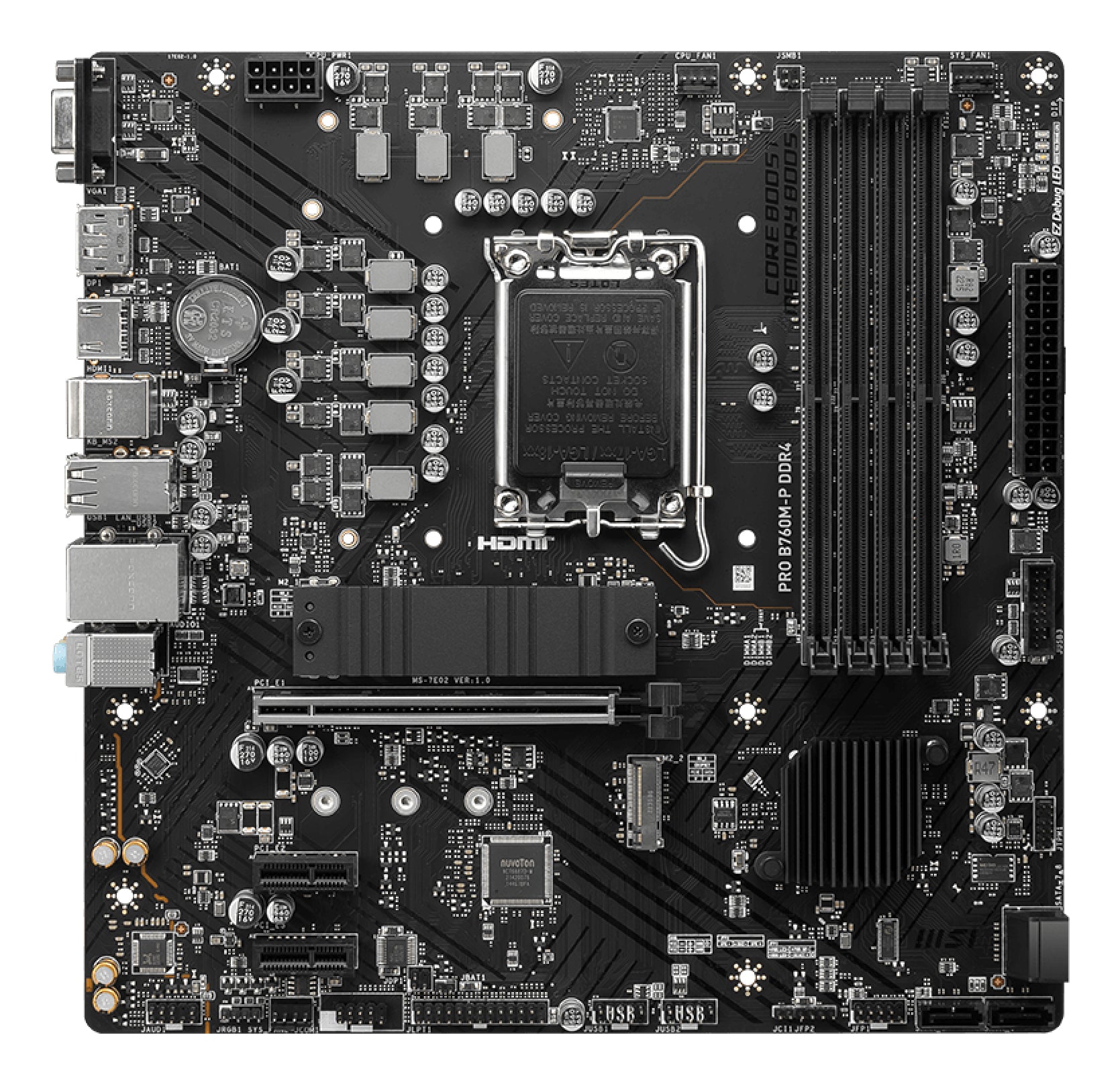 MOTHERBOARD MSI 1700 PRO B760M-P DDR4
