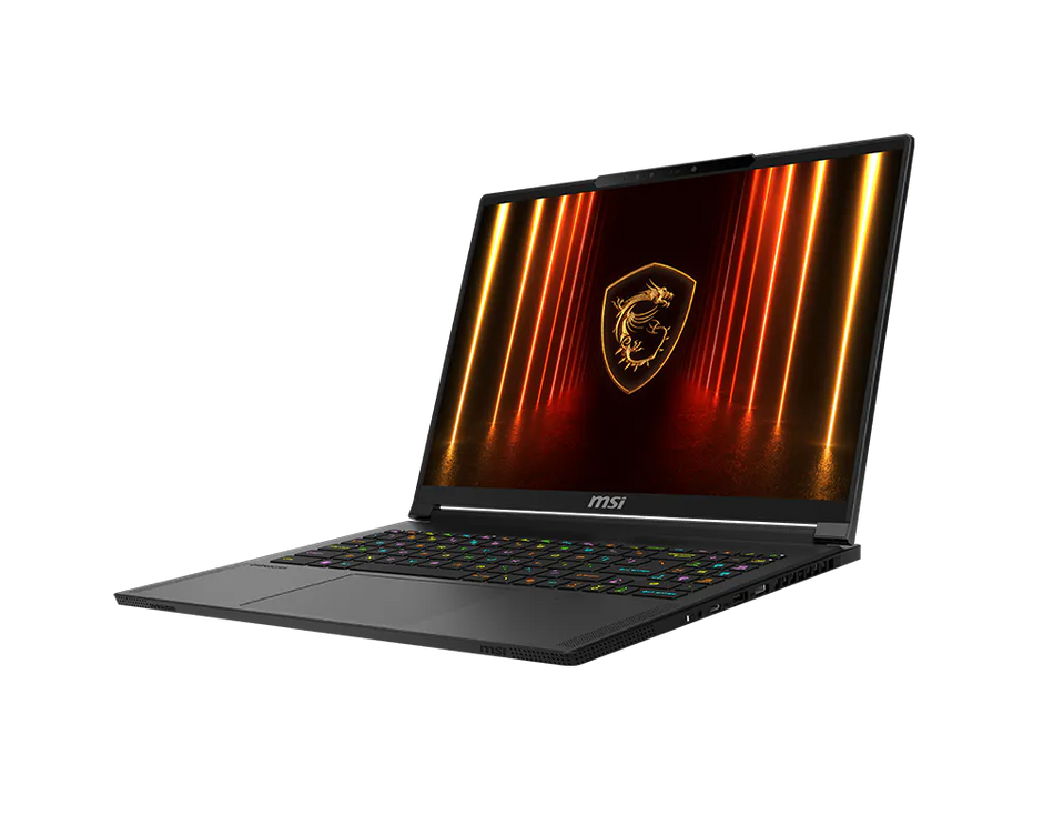 NOTEBOOK MSI STEALTH A16 AI+, CPU RYZEN AI 9 HX 370, 32GB RAM, 2TB SSD, RTX 5080 16GB GDDR7, 16.0 OLED QHD+ 240HZ, WIFI 7, TASTIERA RGB, WINDOWS 11 HOME PN:A3XWIG-056IT