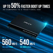SSD INTERNO SATA3 2.5 250GB CS900 PNY