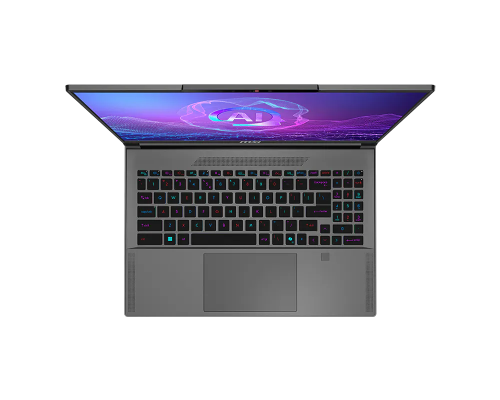 NOTEBOOK MSI CREATOR A16 AI+, CPU RYZEN AI 9 H 365, 32GB RAM, 1TB SSD, RTX 4050 6GB GDDR6, 16.0 OLED QHD+ 240HZ, WIFI 7, TASTIERA RGB, FREEDOS PN:A3HVEG-289XIT