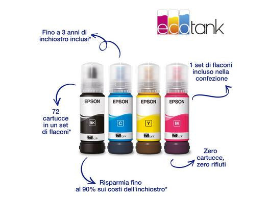 MULTIFUNZIONE INKJET ECOTANK ET-2870 A4 USB/WIFI
