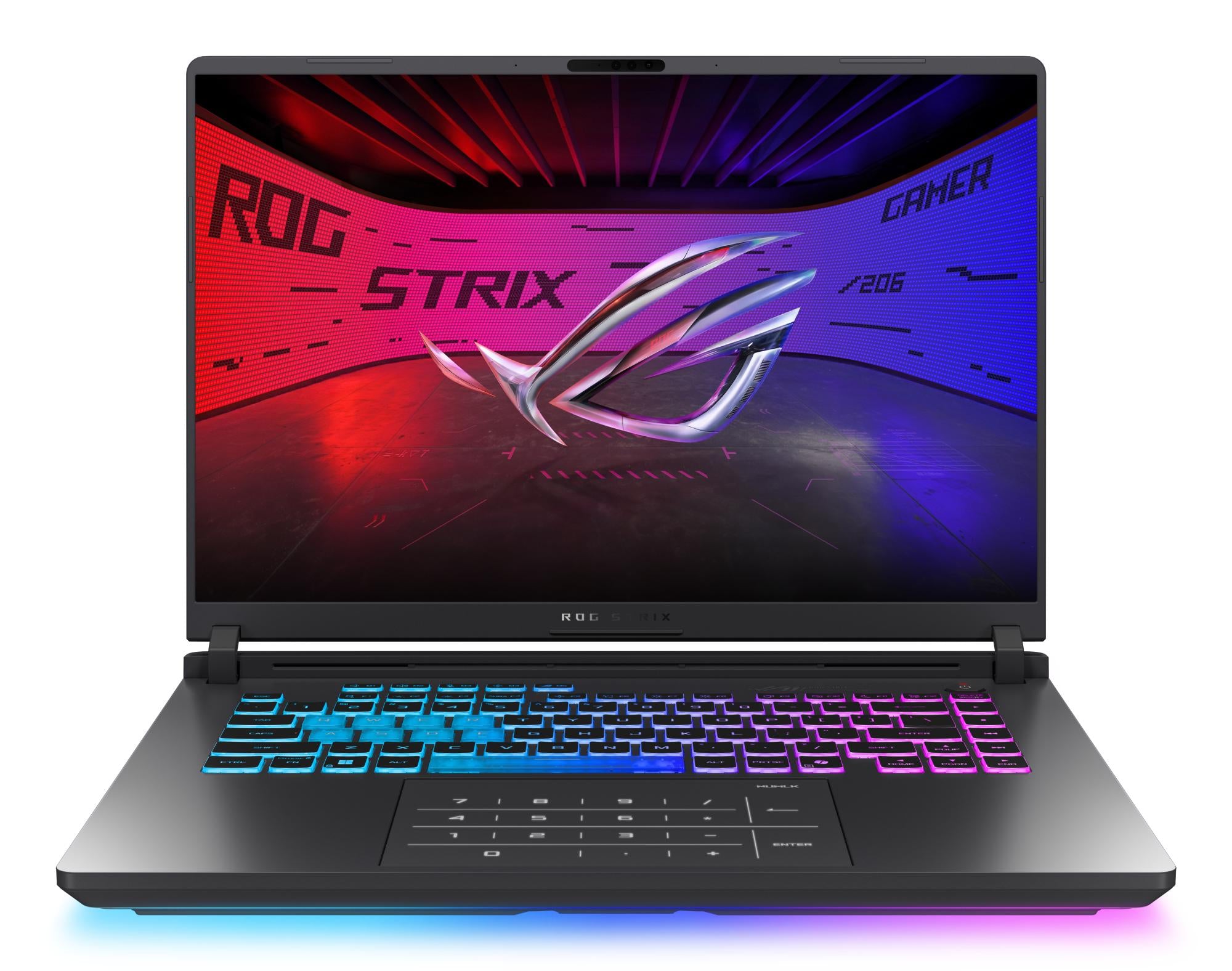 NOTEBOOK ASUS ROG STRIX G16 ULTRA 9 290HX PLUS 16GB RAM DDR5 1TB SSD GEFORCE 5060 8GB GDDR7 DISPLAY 16.0 WQXGA IPS 2.5K 300HZ WINDOWS 11 HOME PN:G615LM-TS321W