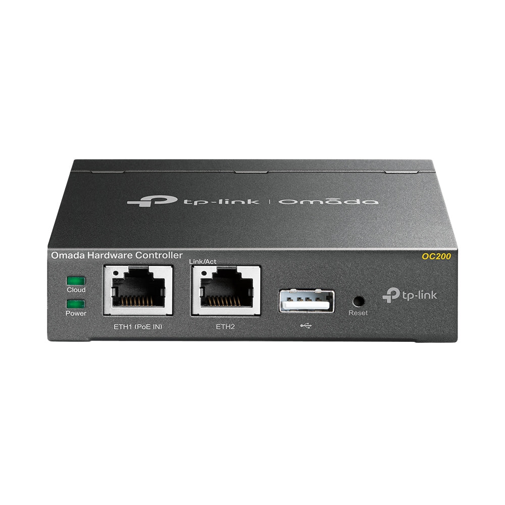 CONTROLLER CLOUD TP-LINK OC200 OMADA, 2 PORTE 10/100,+ 1 PORTA USB2.0