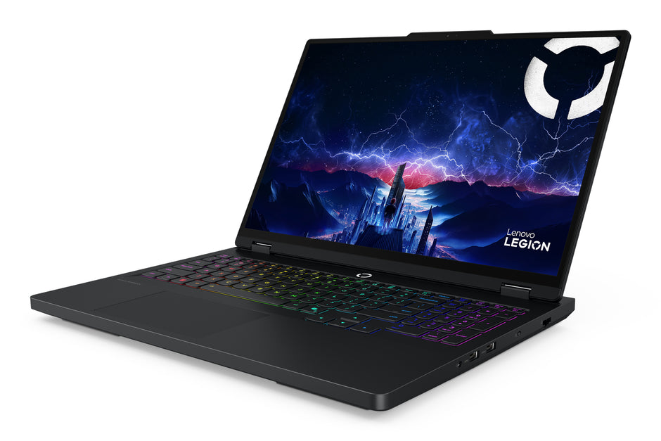 NOTEBOOK LENOVO LEGION PRO 5 ULTRA 7 255HX, 32GB RAM, 1TB SSD, 16.0 WQXGA OLED 165HZ, RTX 5060 8GB, ECLIPSE BLACK, WIFI 7, TASTIERA RGB, FREEDOS  PN:83F3006RIX