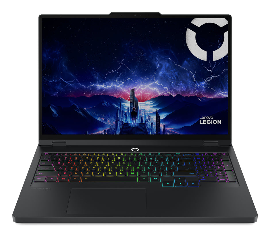 NOTEBOOK LENOVO LEGION PRO 5 ULTRA 7 255HX, 32GB RAM, 1TB SSD, 16.0 WQXGA OLED 165HZ, RTX 5060 8GB, ECLIPSE BLACK, WIFI 7, TASTIERA RGB, FREEDOS  PN:83F3006RIX