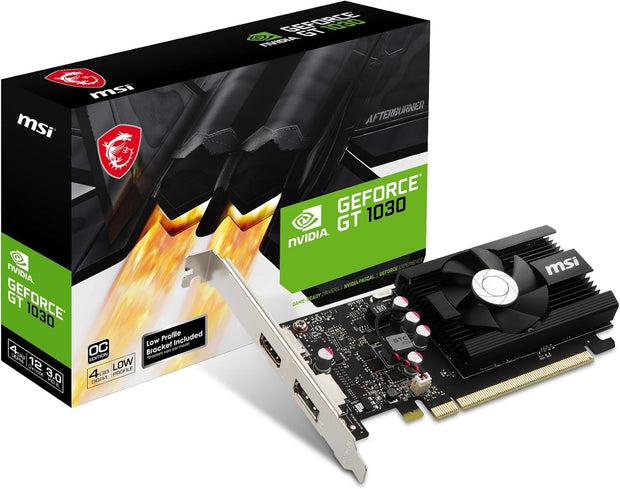 SCHEDA VIDEO MSI GT 1030 4GB GDDR4 LP DP/HDMI