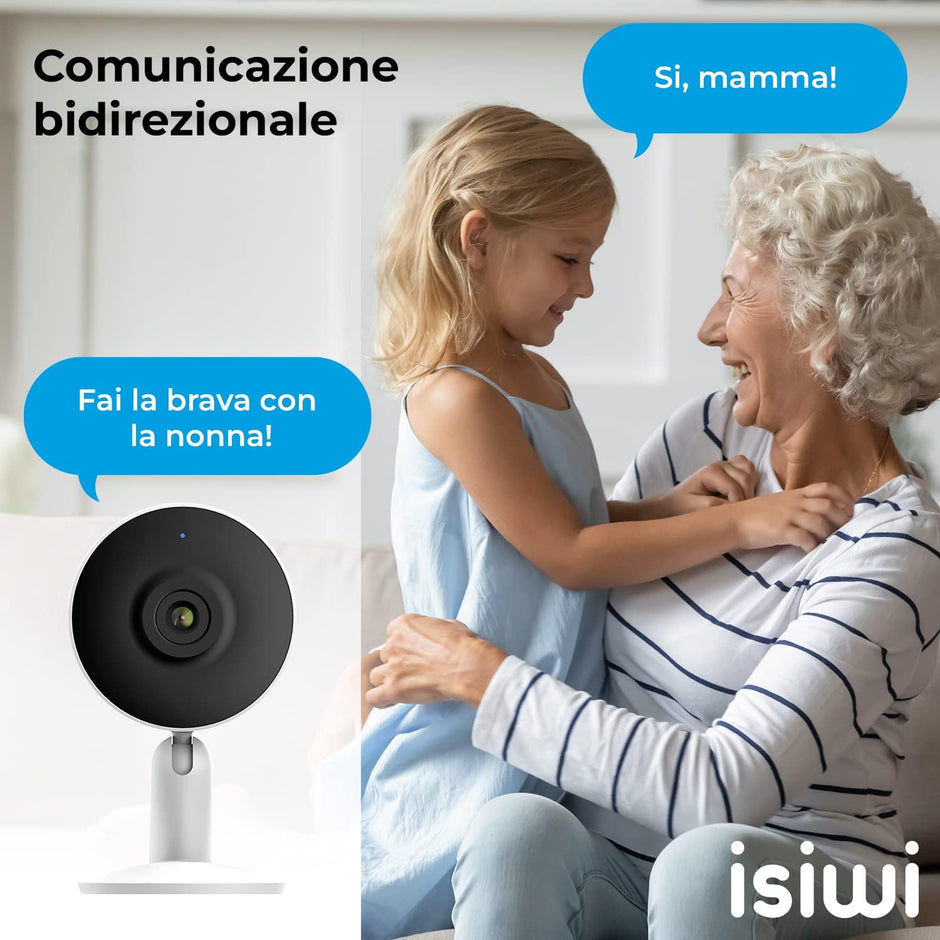 TELECAMERA WIFI ISIWI TINI 4MPX ISW-BFIT4M