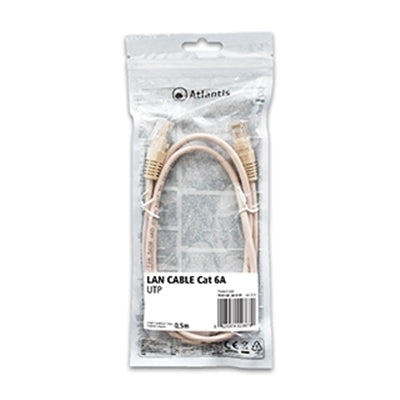 CAVO PATCH CORD 0.5M CAT.6 ATLANTIS PN:P019-LN_6A-U-0C