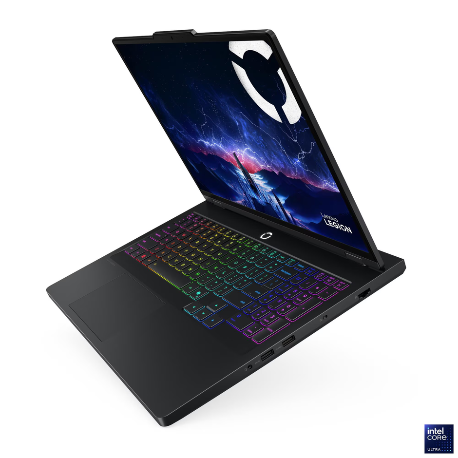 NOTEBOOK LENOVO LEGION PRO 5 ULTRA 7 255HX, 32GB RAM, 1TB SSD, 16.0 WQXGA OLED 165HZ, RTX 5060 8GB, ECLIPSE BLACK, WIFI 7, TASTIERA RGB, WINDOWS 11 HOME  PN:83F3004TIX