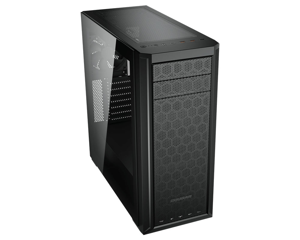 CASE PC MIDI TOWER COUGAR 385NC30 MX-330-G BLACK