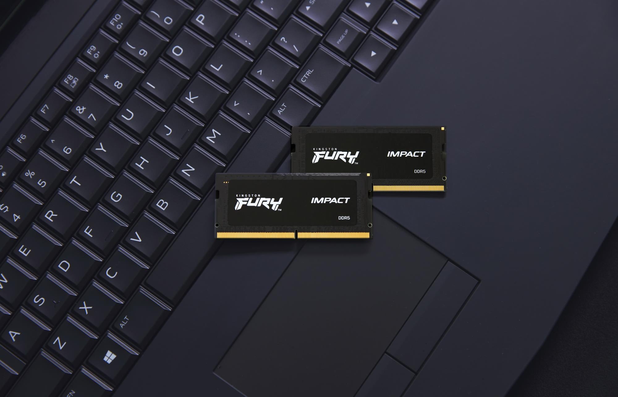 SO-DIMM DDR5 16GB 6400MHZ FURY IMPACT CL38 KINGSTON PN:KF564S38IB-16