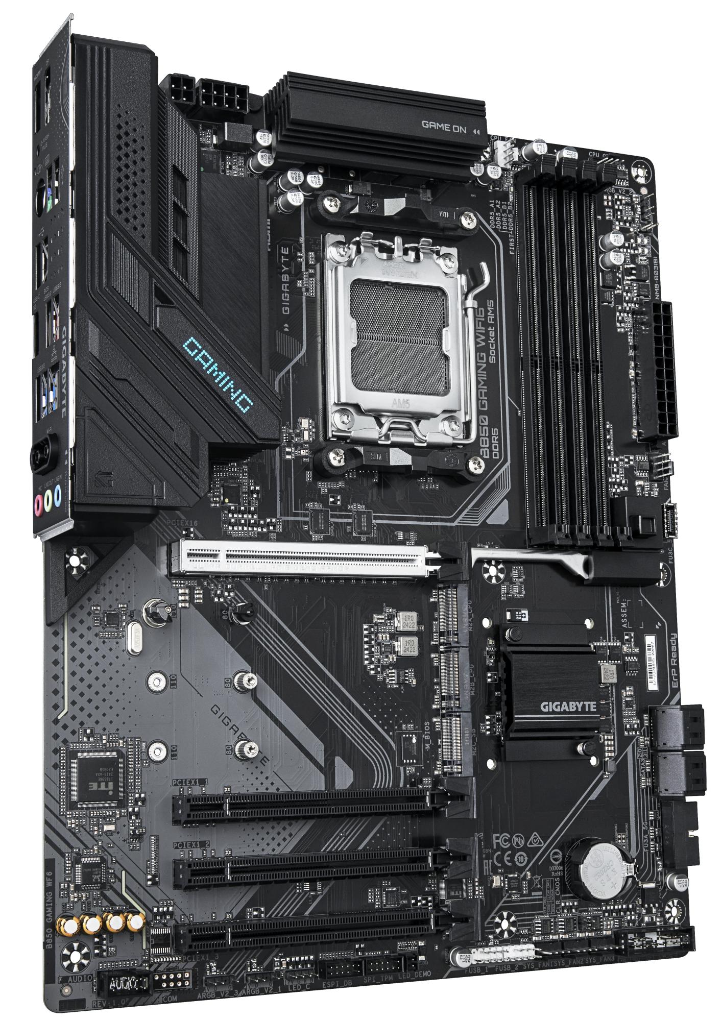 MOTHERBOARD GIGABYTE SK-AM5 B850 GAMING WIFI6