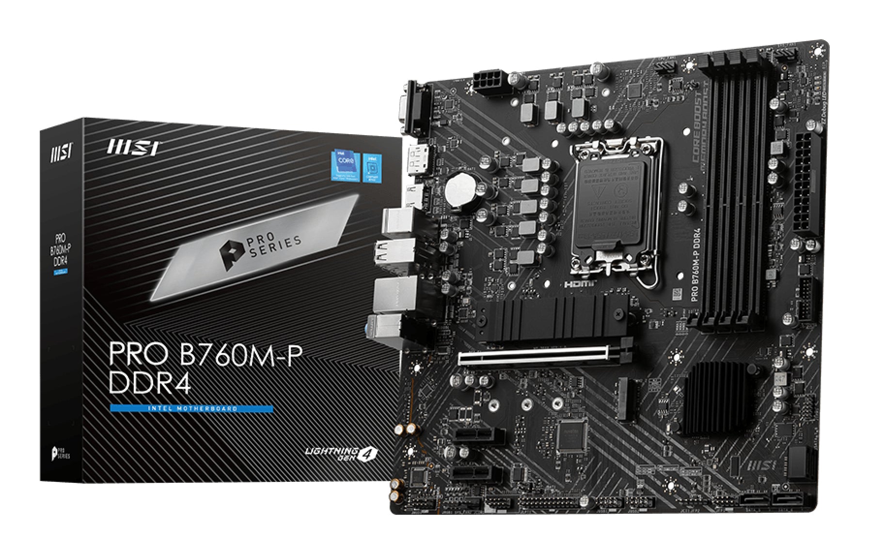 MOTHERBOARD MSI 1700 PRO B760M-P DDR4