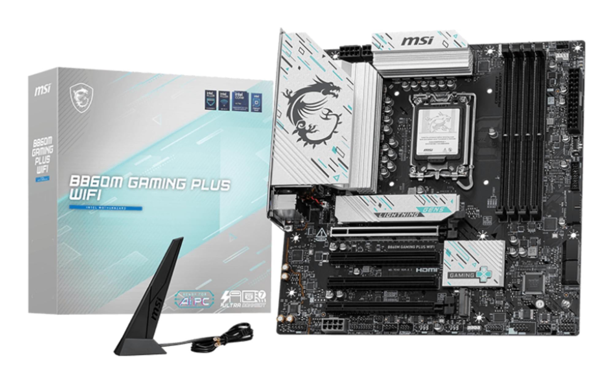 MOTHERBOARD MSI SK-1851 B860M GAMING PLUS WIFI DDR5