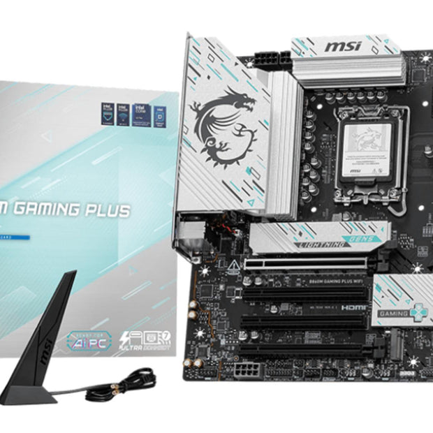 MOTHERBOARD MSI SK-1851 B860M GAMING PLUS WIFI DDR5