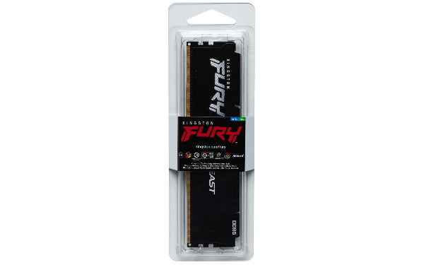 DDR5 16GB PC 6000 KINGSTON FURY BEAST KF560C30BBE-16 CL30