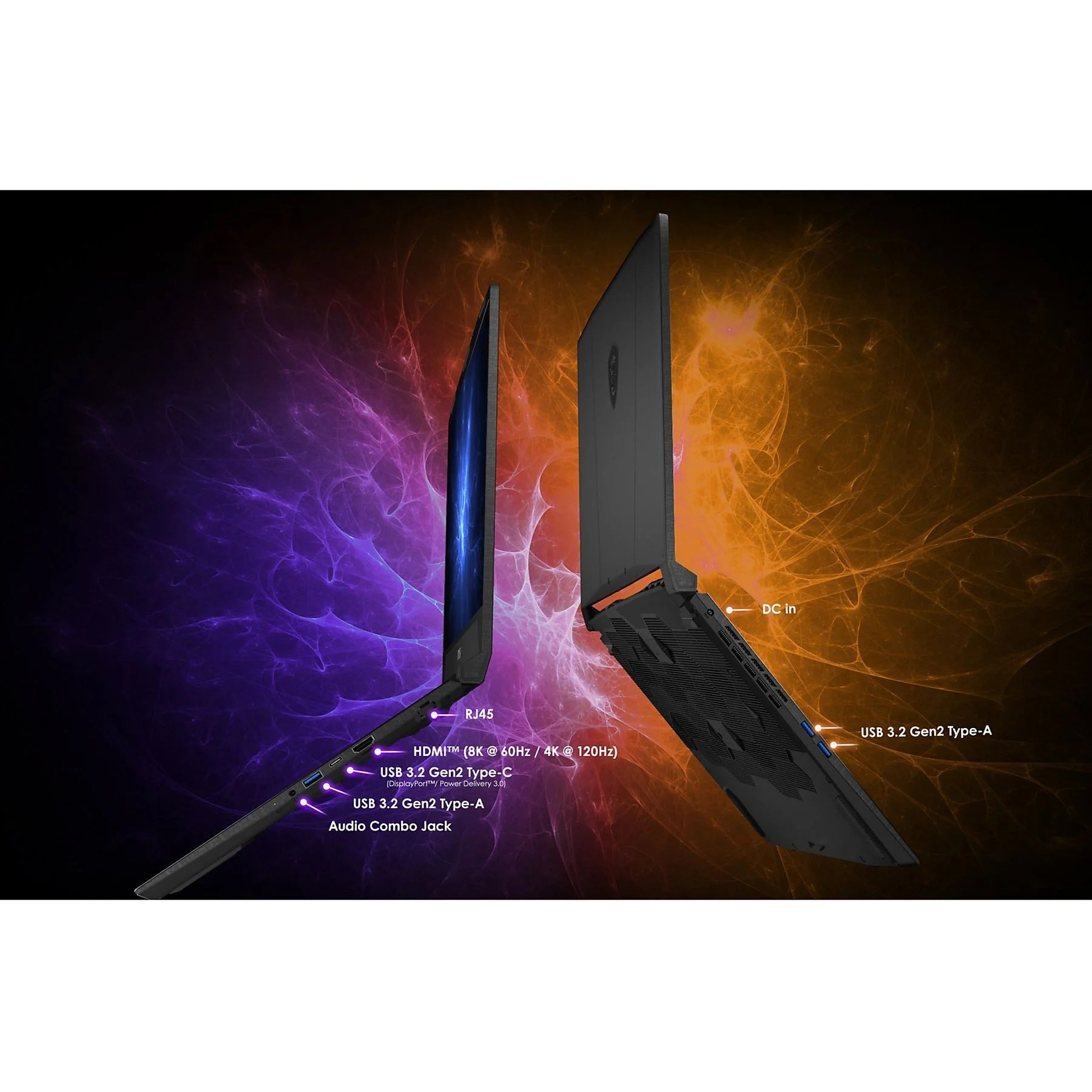 MSI Notebook Gaming Katana 17 B14WFK-020IT, Cpu Intel I7-14650HX, RAM 16Gb, 1Tb SSD, 17.3 QHD, GeForce RTX 5060 8GB GDDR7, Windows 11 Home,Tastiera Retroilluminata RGB.