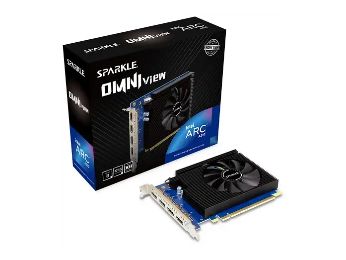 SCHEDA VIDEO INTEL SPARKLE A310 OMNI VIEW 4GB