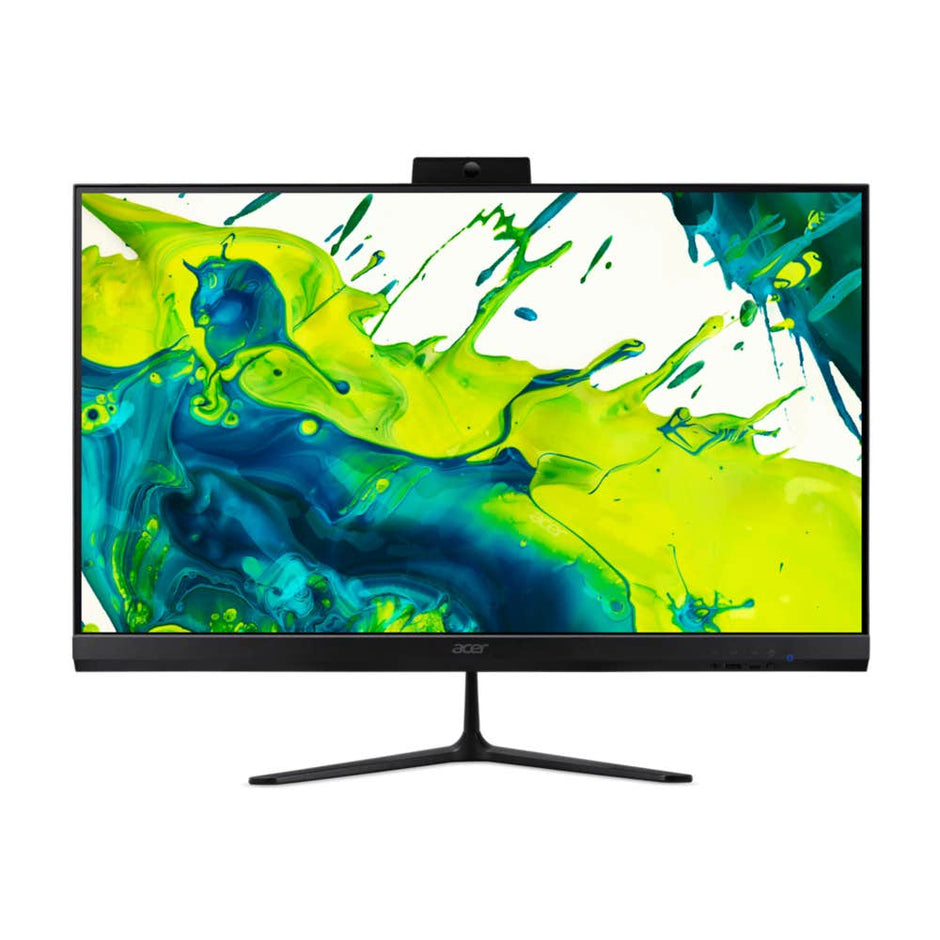 PC ACER ALLINONE AMD RYZEN 5 7430U RAM 8GB SSD 512GB 27.0  FULLHD W11 HOME TASTIERA E MOUSE INCLUSI BLACK PN:DQ.BPQET.001