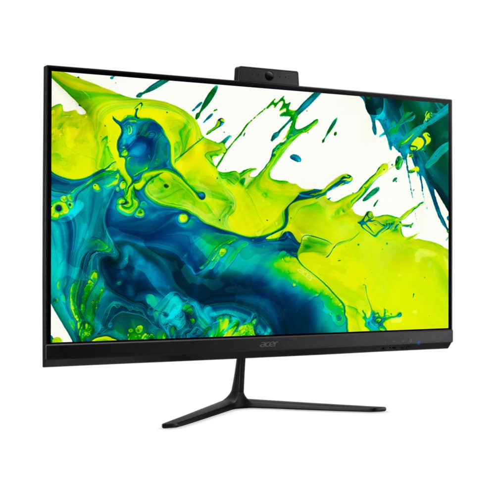PC ACER ALLINONE AMD RYZEN 5 7430U RAM 8GB SSD 512GB 27.0  FULLHD W11 HOME TASTIERA E MOUSE INCLUSI BLACK PN:DQ.BPQET.001