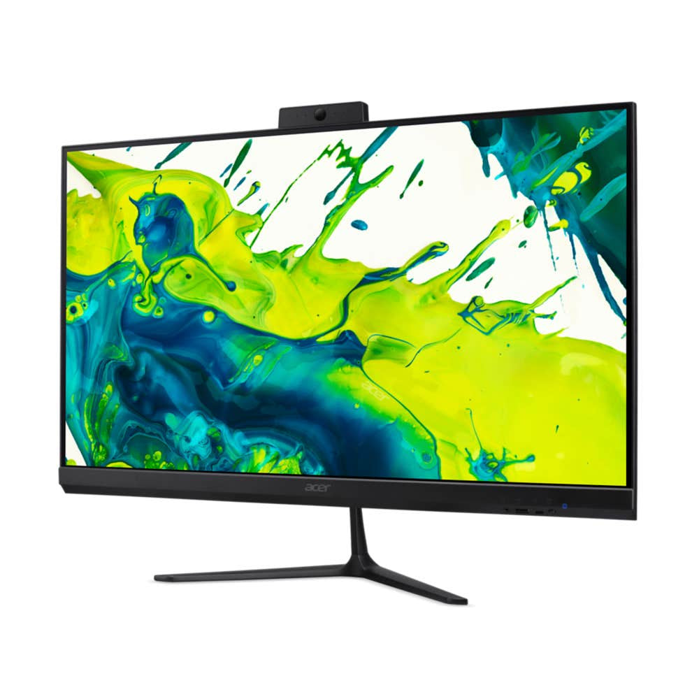 PC ACER ALLINONE AMD RYZEN 5 7430U RAM 8GB SSD 512GB 27.0  FULLHD W11 HOME TASTIERA E MOUSE INCLUSI BLACK PN:DQ.BPQET.001